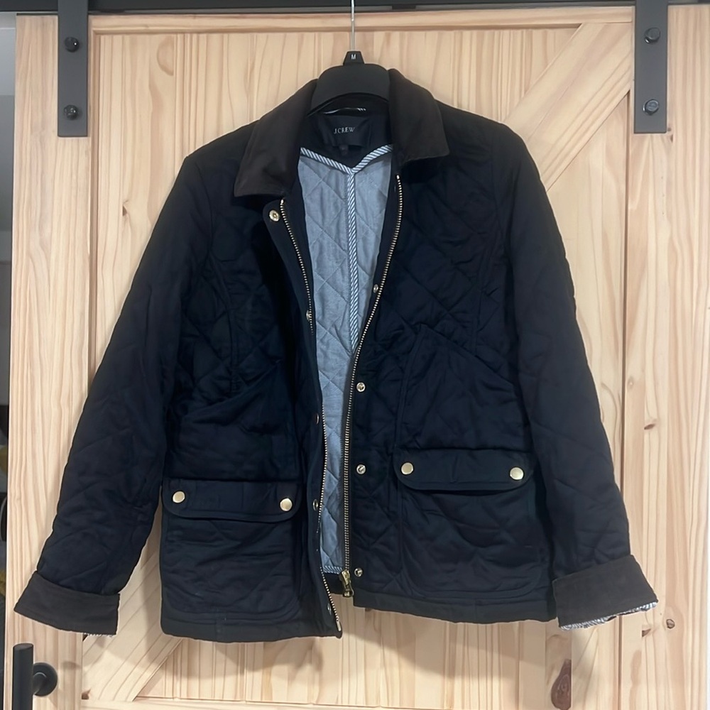 J. Crew Quilted Barn Jacket
